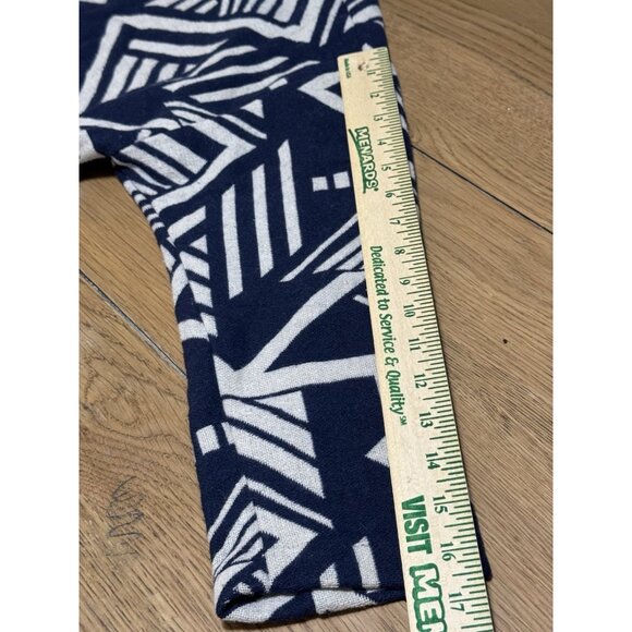 Old Navy Women Long Jacket Open Front Aztec Southwestern Country Size Small Blue - Picture 8 of 14